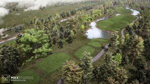 golf course china cgi