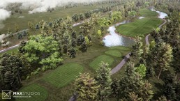golf course china cgi